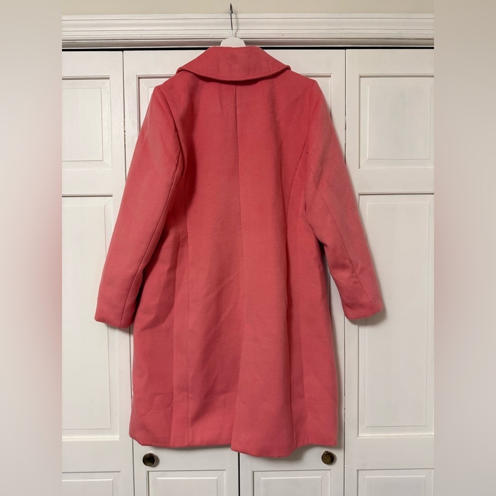 NWOT Candace Cameron Bure Regular Button Front Tailored Coat Long Blazer Jacket - Picture 3 of 10